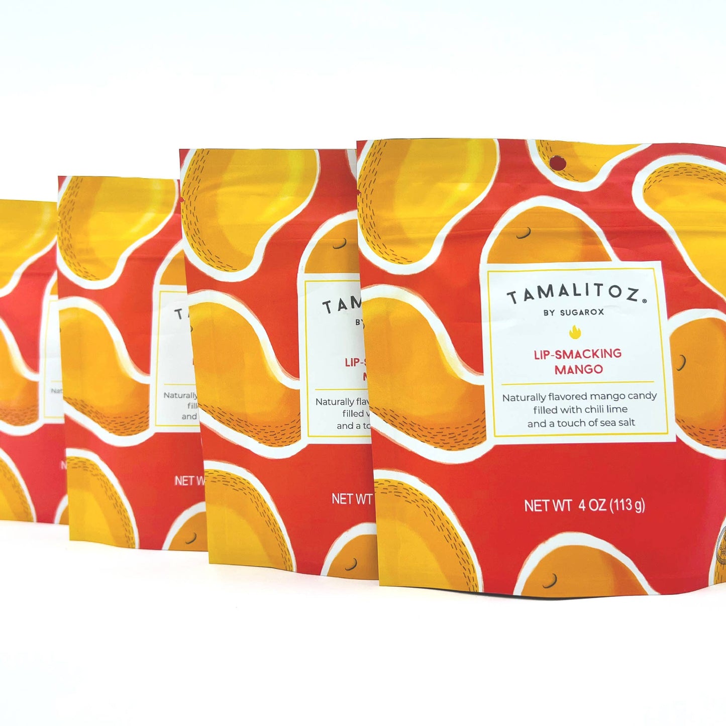 Sugarox Candy Studio LLC - LIP SMACKING MANGO TAMALITOZ CANDY 12CT