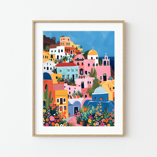 Pink Picasso Kits - Flower Market: Santorini