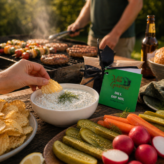 Dill Dip - .5 oz Kraft Pillow Box