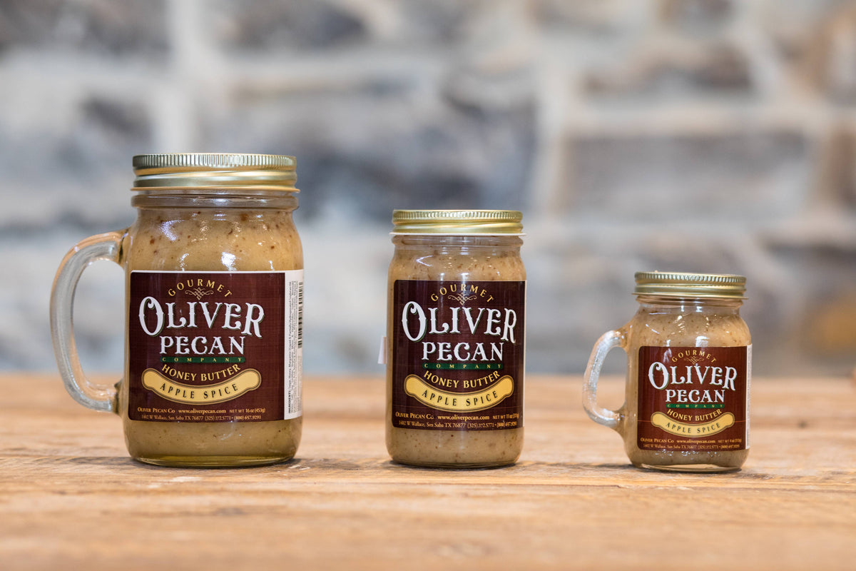 Sea Salt Caramel Pecan Honey Butter - 16 oz