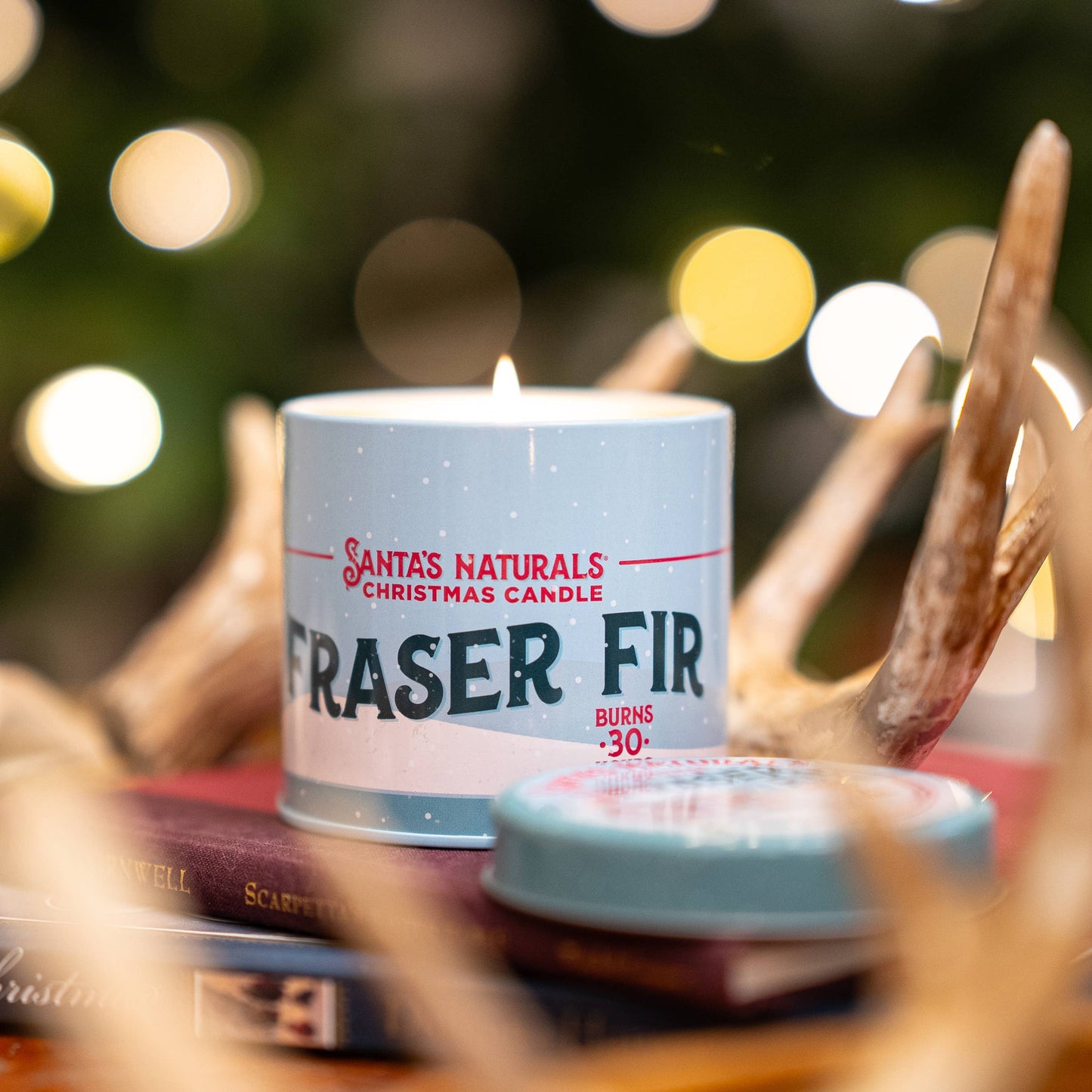 Santa's Naturals - Christmas Candle in Fraser Fir 9oz  ($7.50 each)