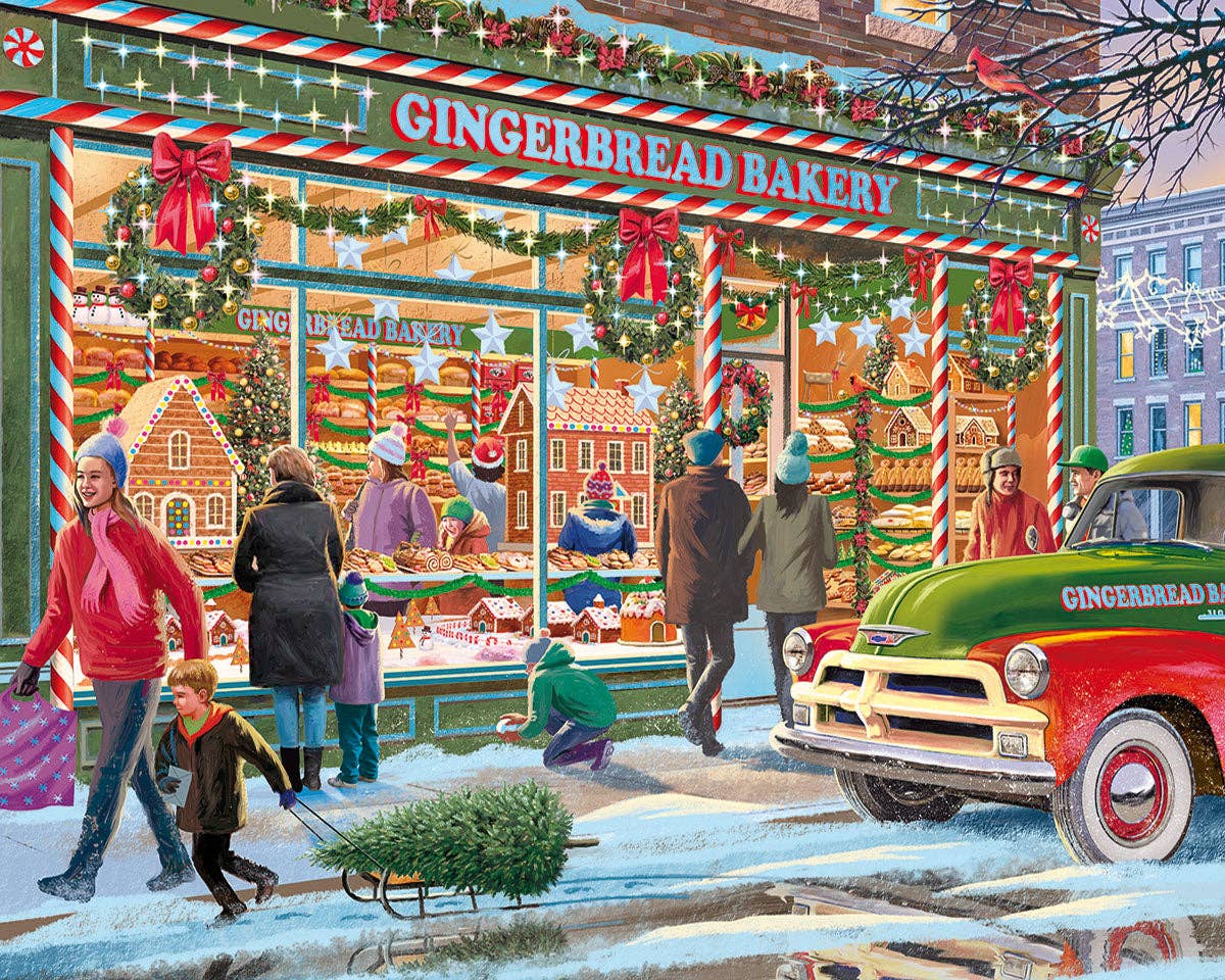 Gingerbread Bakery - 500 Piece JIgsaw Puzzle