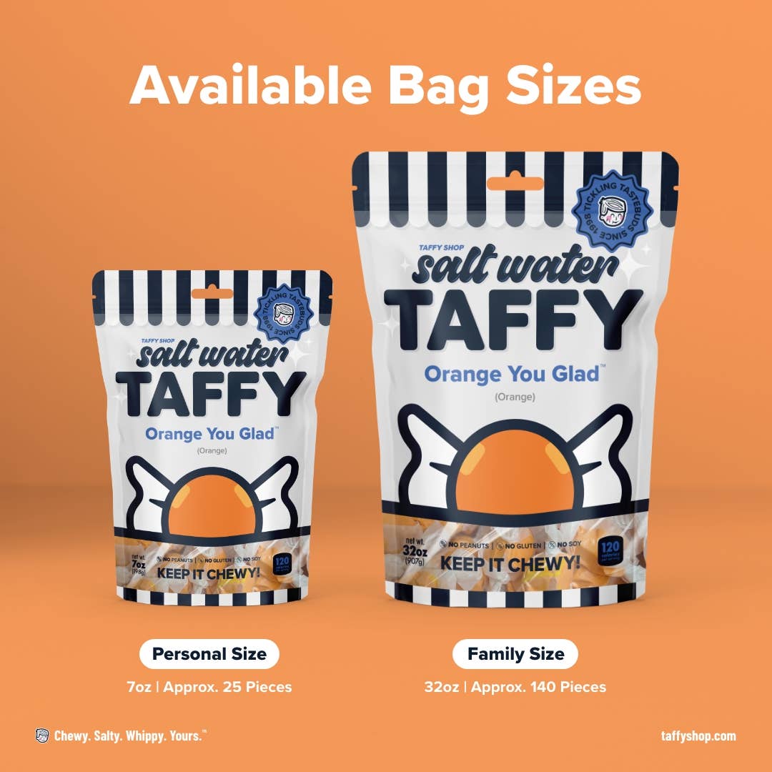 Orange You Glad™ Taffy (Orange)