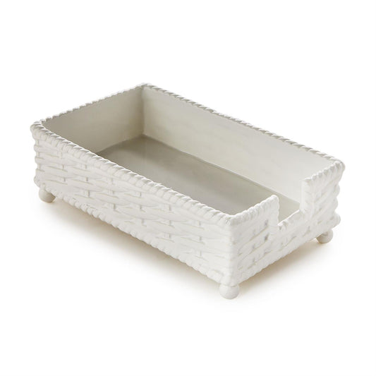 Basket Weave Guest Napkin Holder