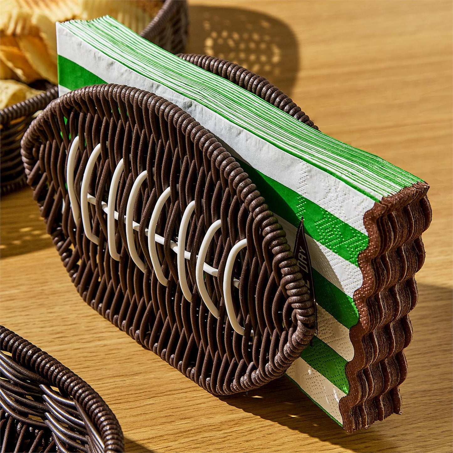 Football Napkin Holder