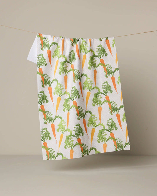 Geometry - Happy Carrots Tea Towel