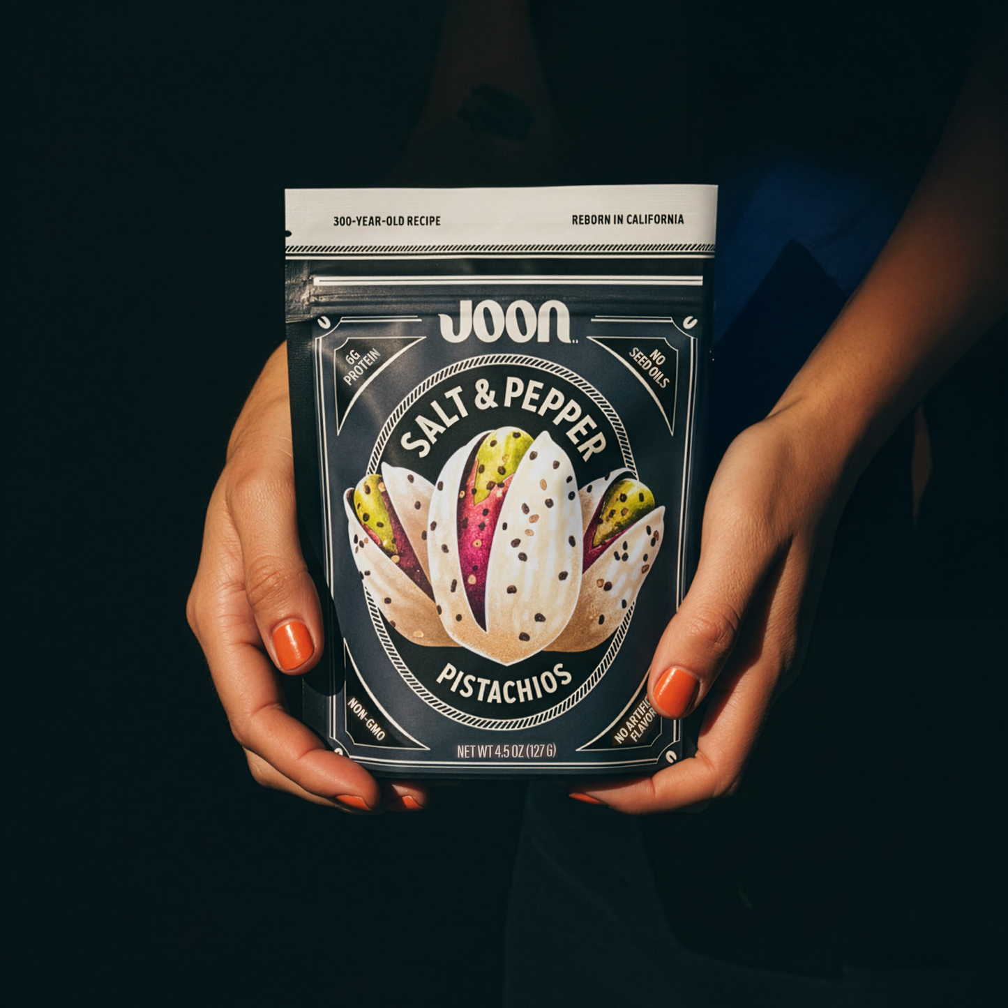 Joon - Joon Salt and Pepper Pistachios | Pistachio Gourmet Snacks