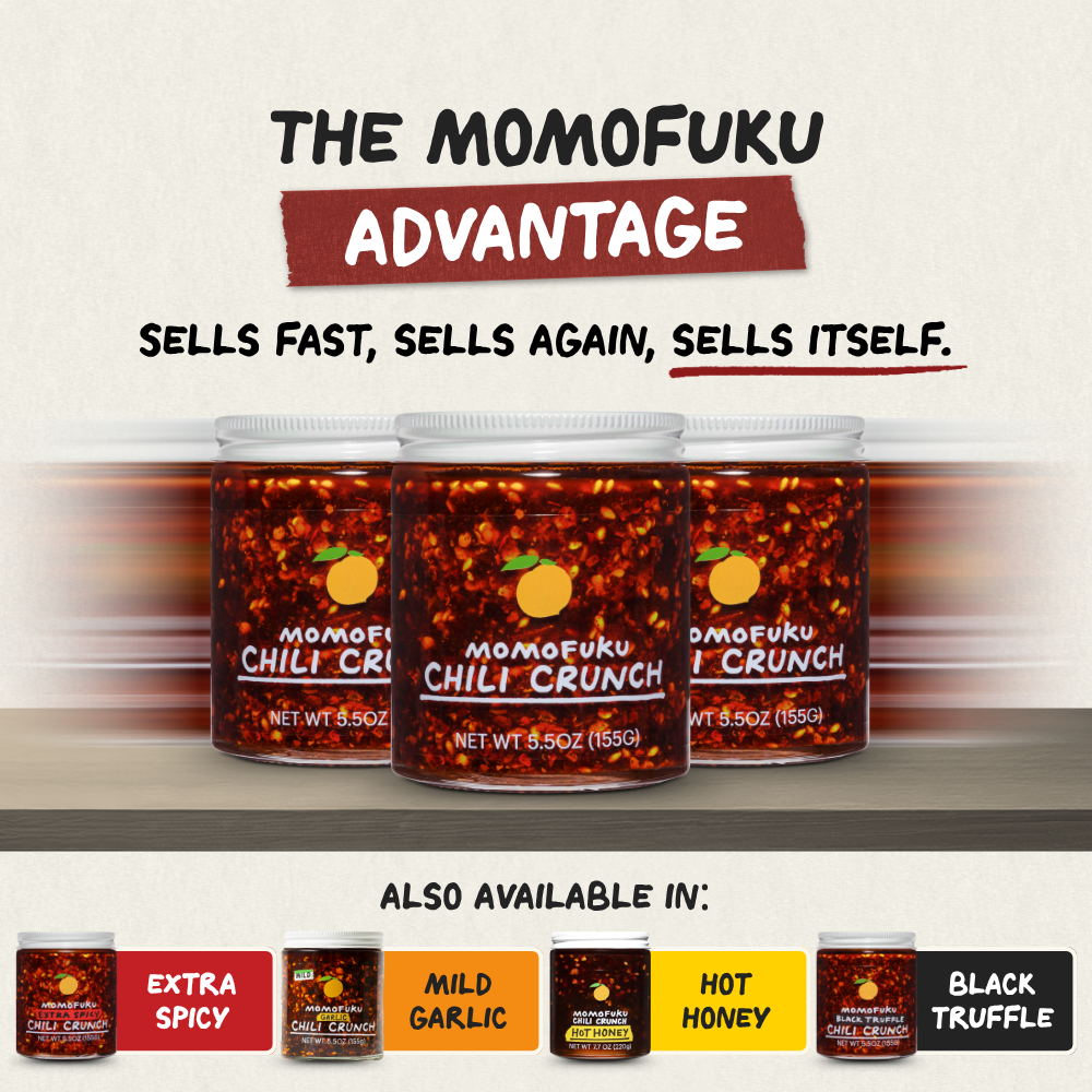 Momofuku - Original Chili Crunch | Chili Oil | Hot Sauce | Condiment