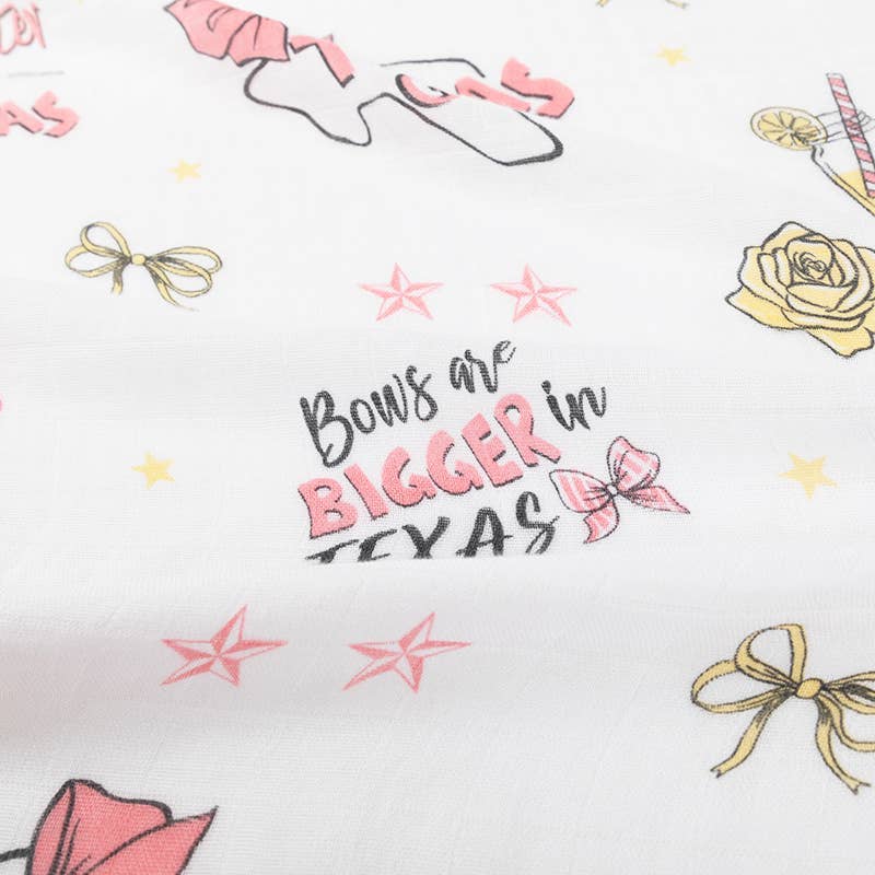 Texas Girl Swaddle Blanket