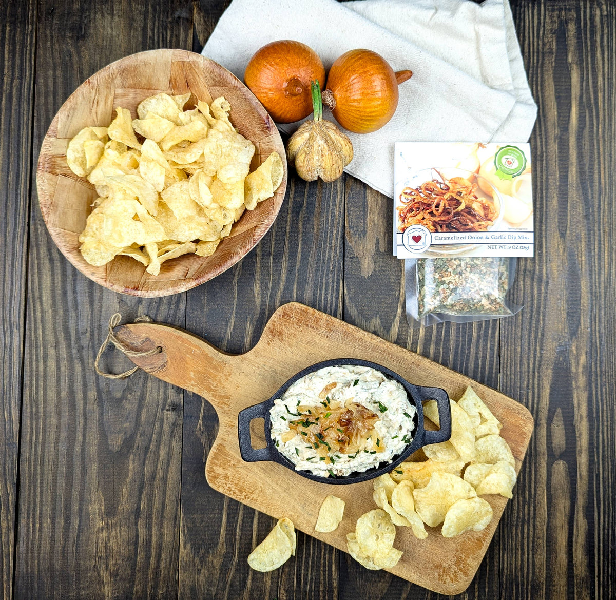Country Home Creations - Caramelized Onion & Garlic Dip Mix
