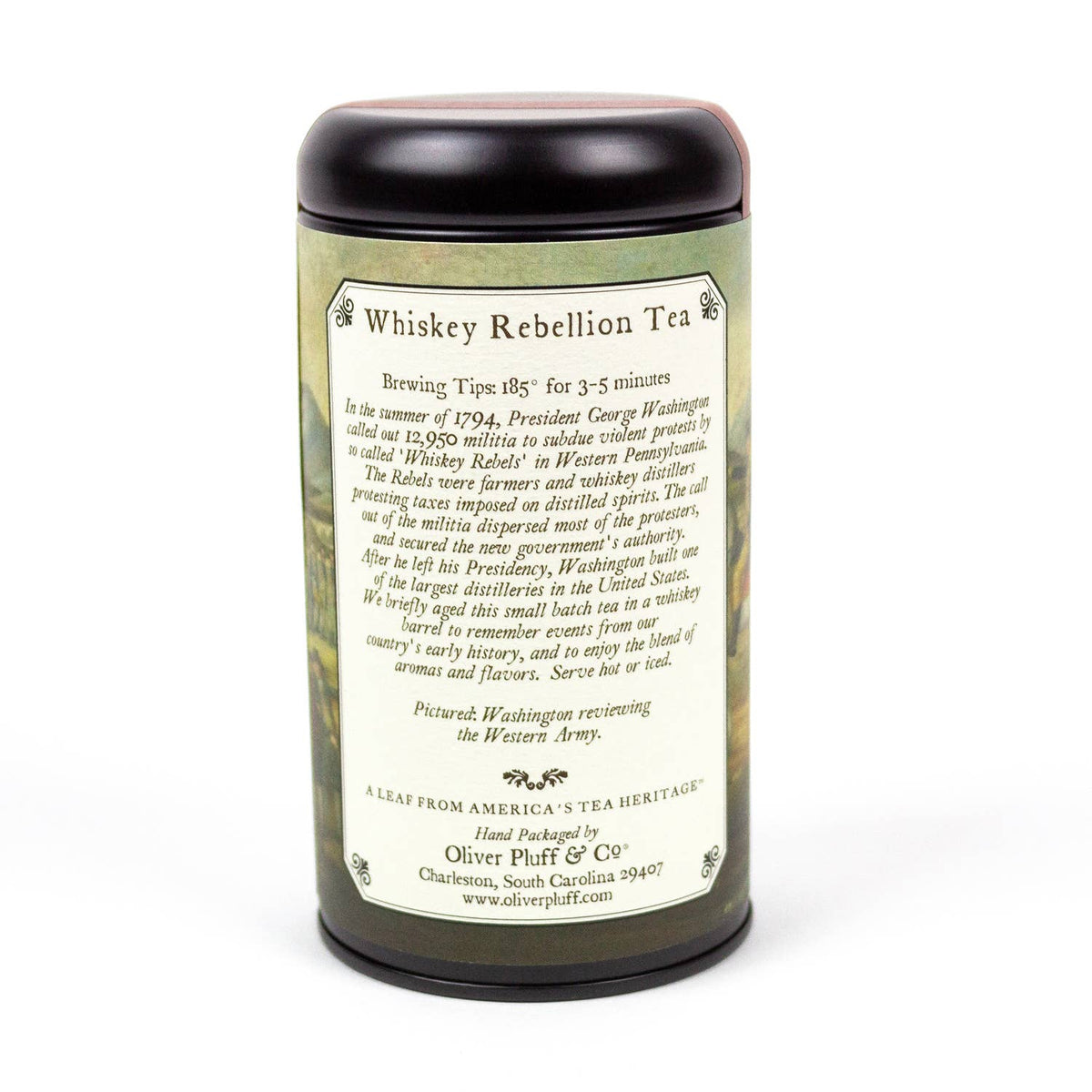 Whiskey Rebellion Tea Tin - 20 Teabags