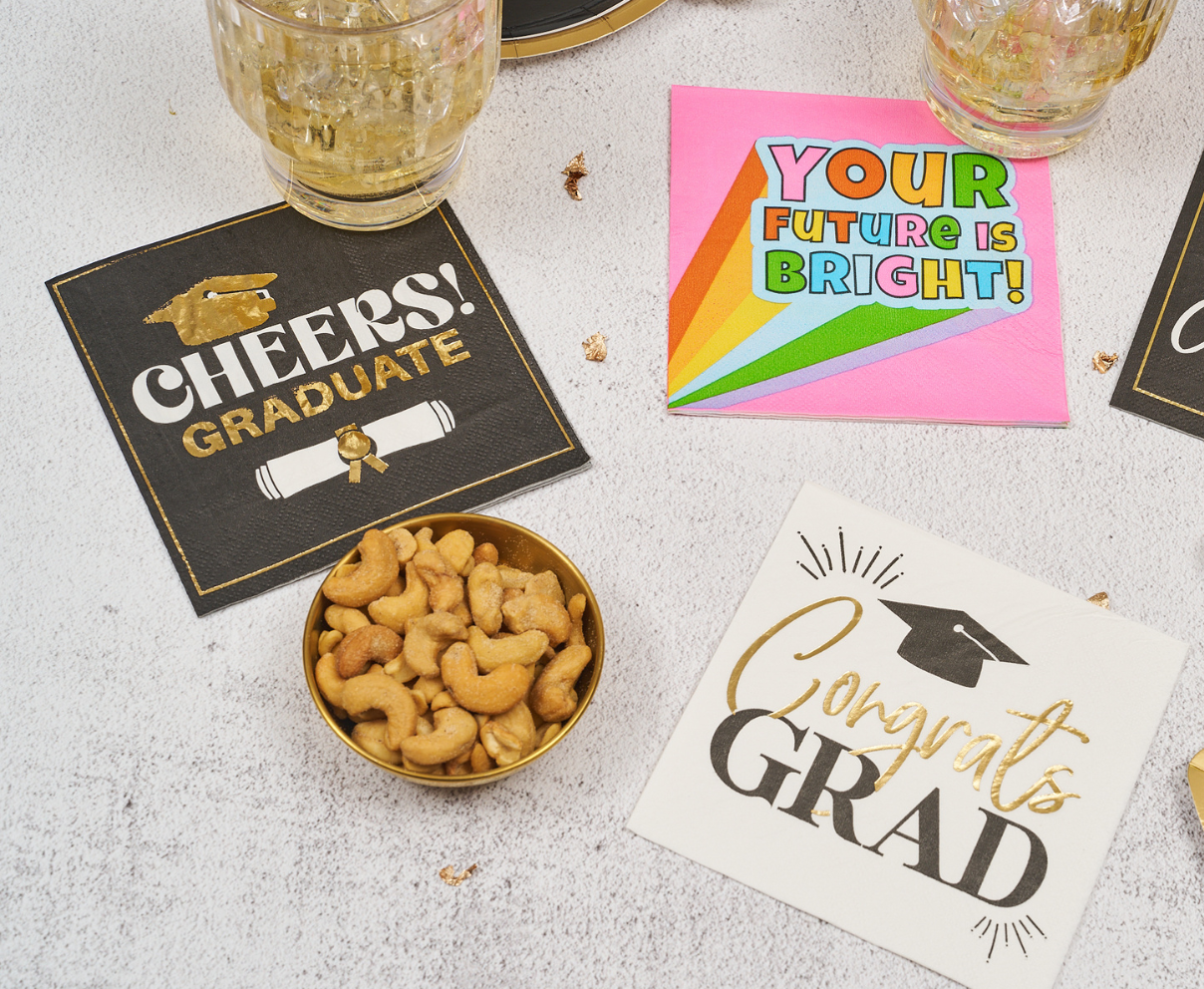 Sophistiplate - Congrats Grad Cocktail Napkins /26pk