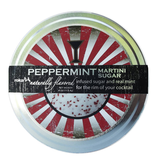 Peppermint Sugar Cocktail & Mocktail Rimmer