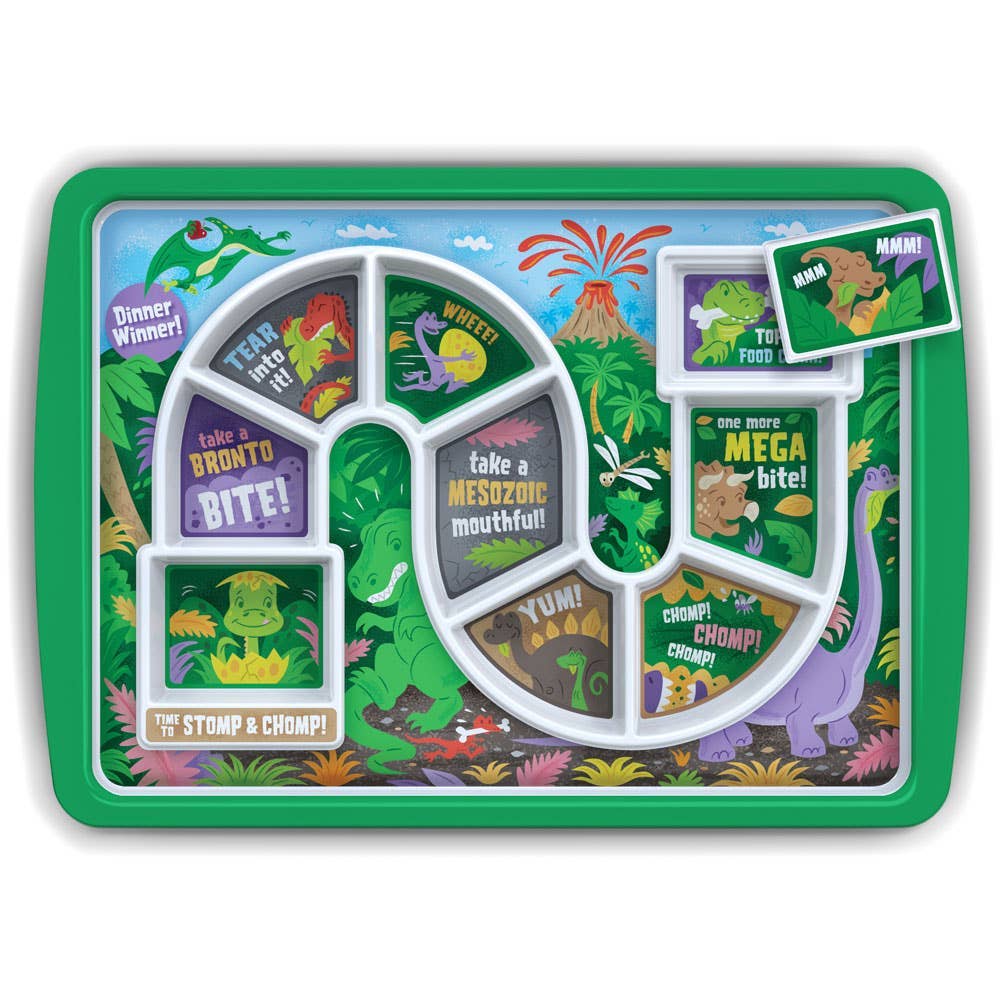 Dinner Winner - Dinosaur Kids Tray / Plate