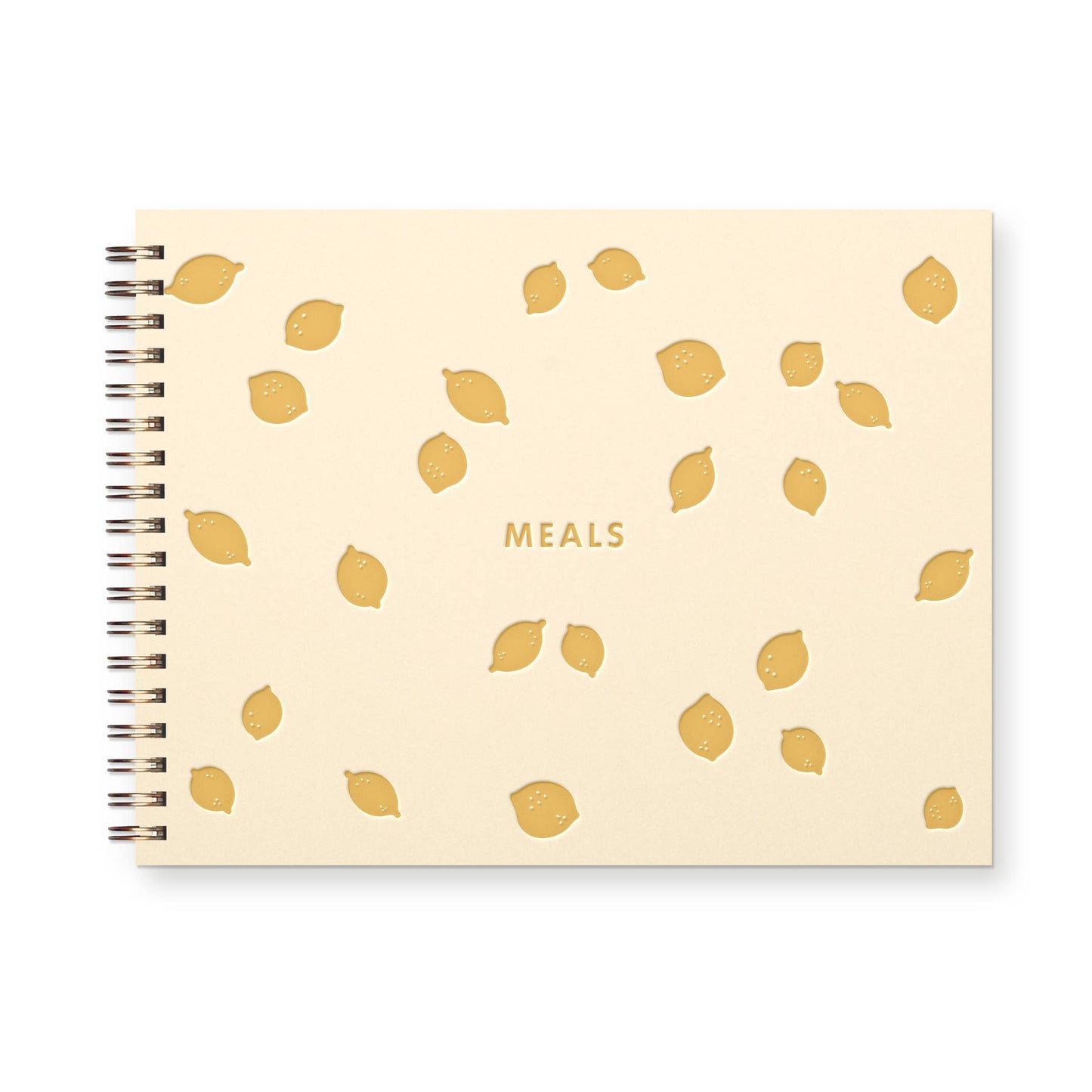Lemon Pattern Meal Planner