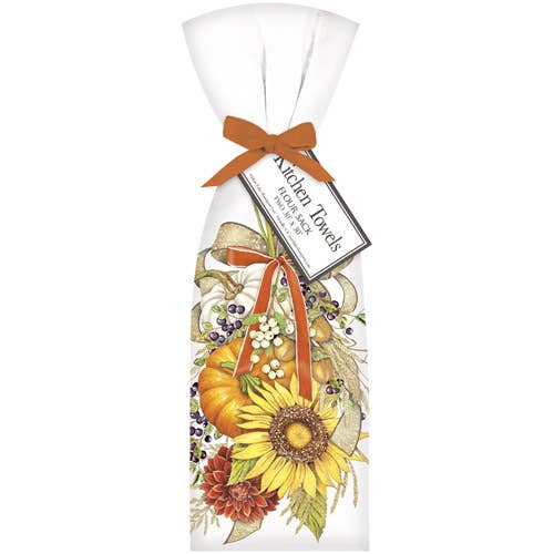 Mary Lake-Thompson Ltd. - Sunflower Pumpkin Swag Towel Set