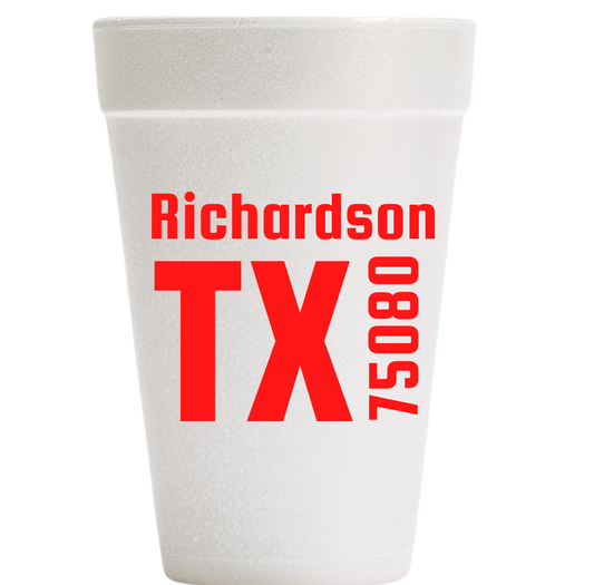 Zip Code Cups