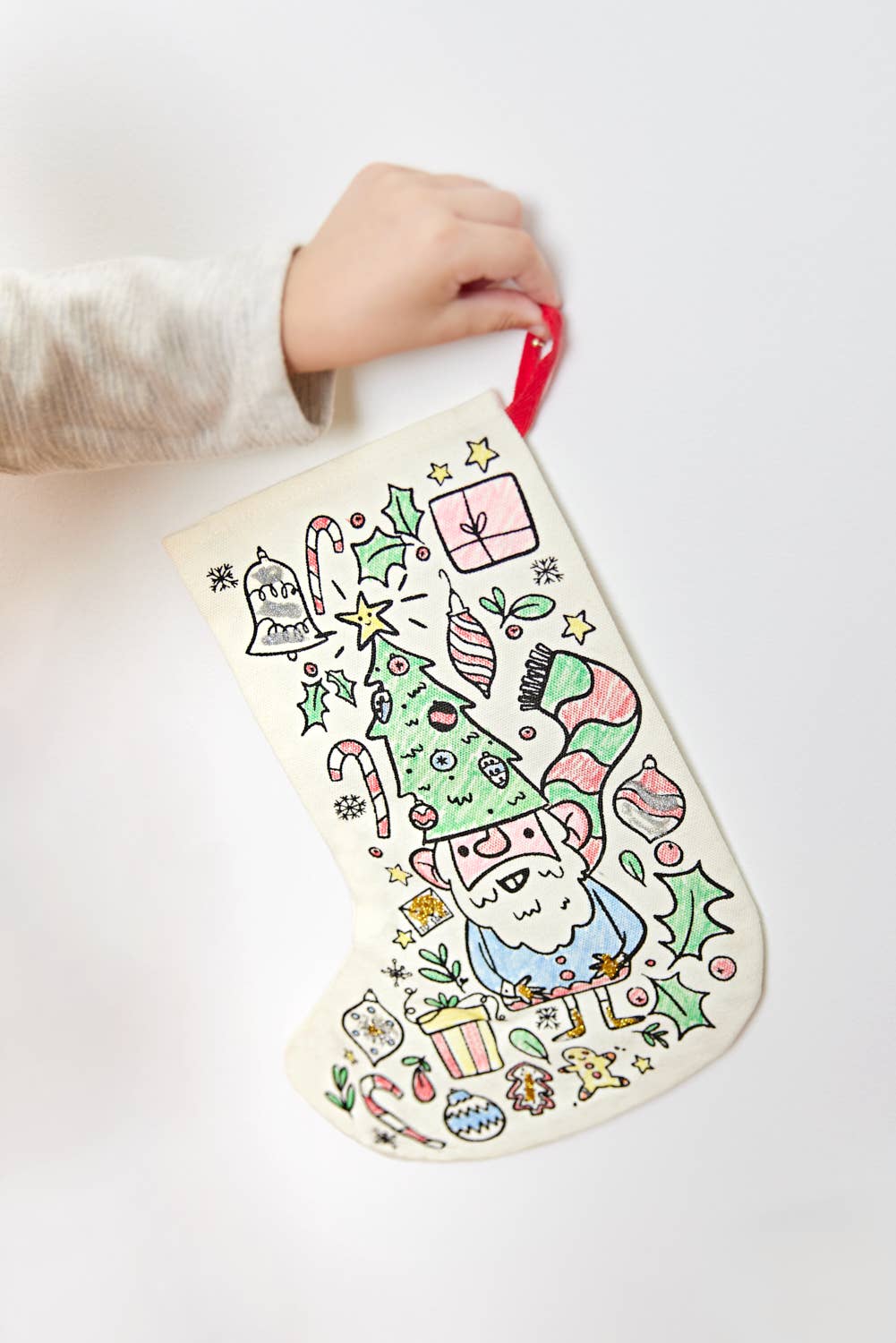 Color Your Own Holiday Stocking