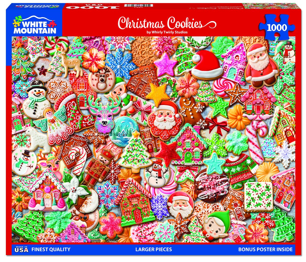 Christmas Cookies - 1000 Piece Jigsaw Puzzle