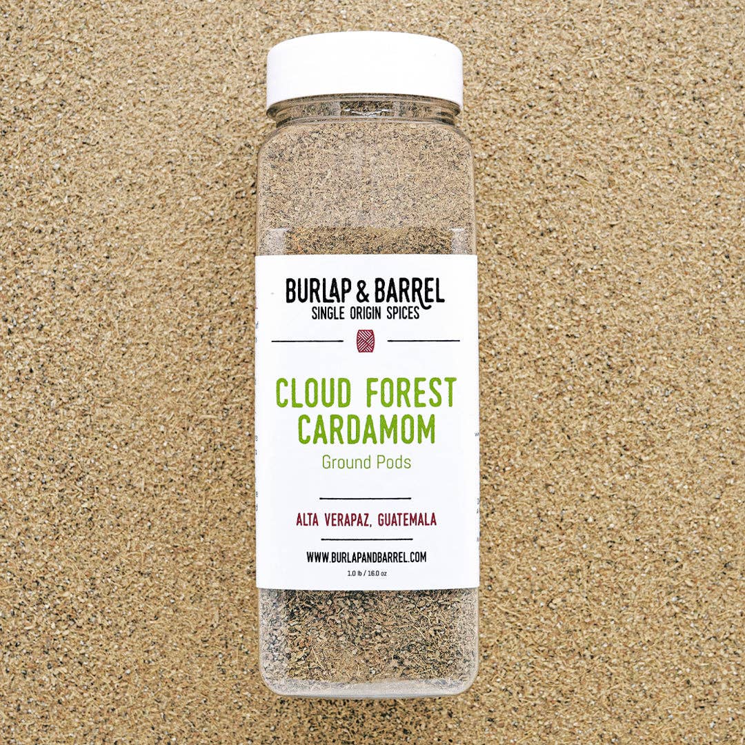 Burlap & Barrel - Cloud Forest Cardamom (Ground Pods) - Single Origin Spice