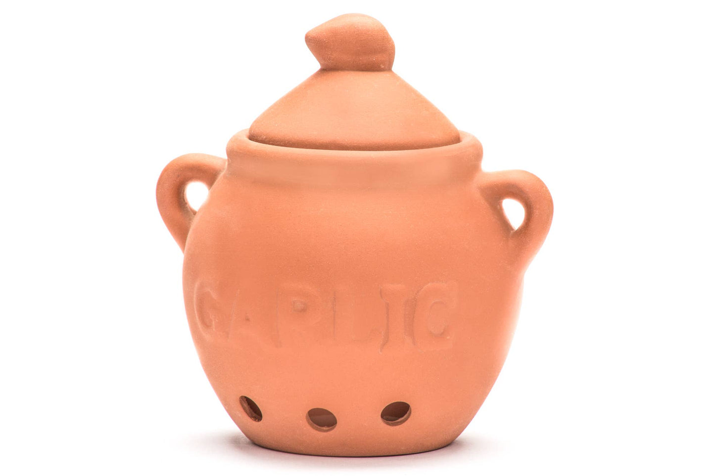 Fox Run Garlic Keeper, Terra Cotta, 4.25" x 5.25"