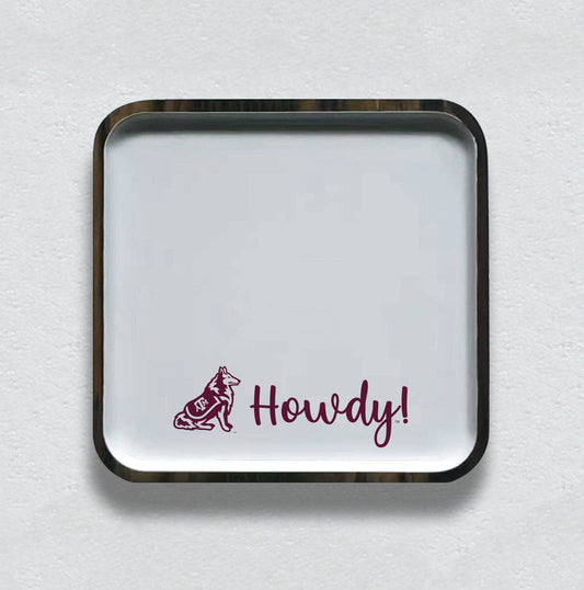 Texas A&M Spirit Mango Wood Small Tray