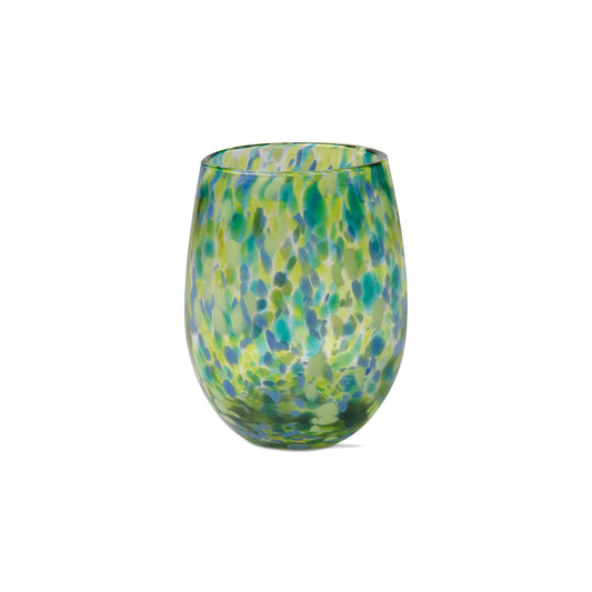 Confetti Stemless Wine Glass - Multi