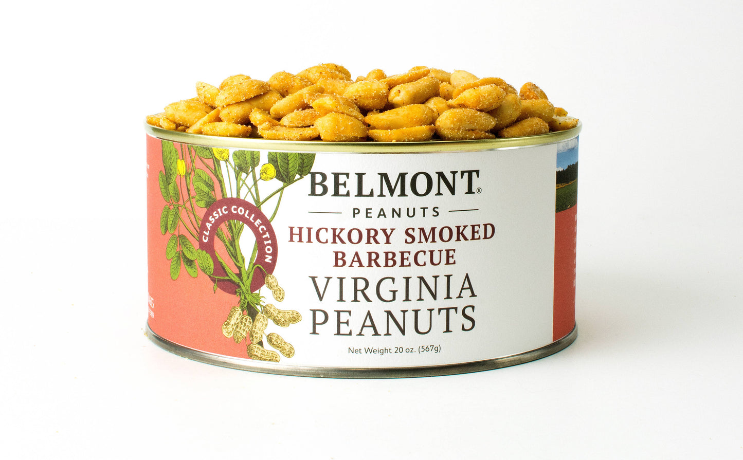 Belmont Peanuts - Hickory Smoked Bbq Virginia Peanuts