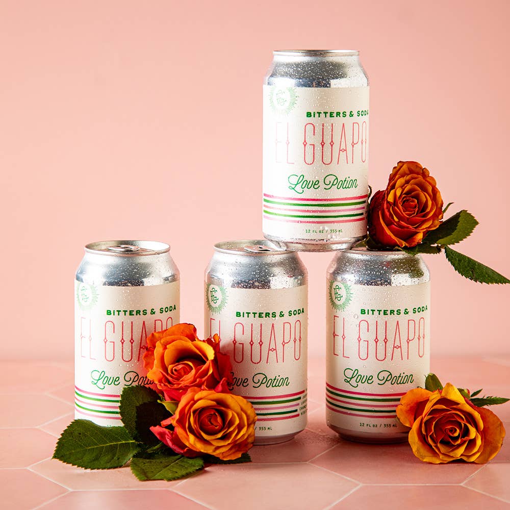 El Guapo - Bitters & Soda: Love Potion - As Seen On Today Show 🌺🌹