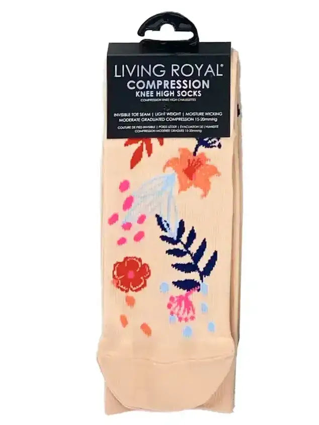 Living Royal - Compression Socks (15-20mmHg) - Emergency Room - Black