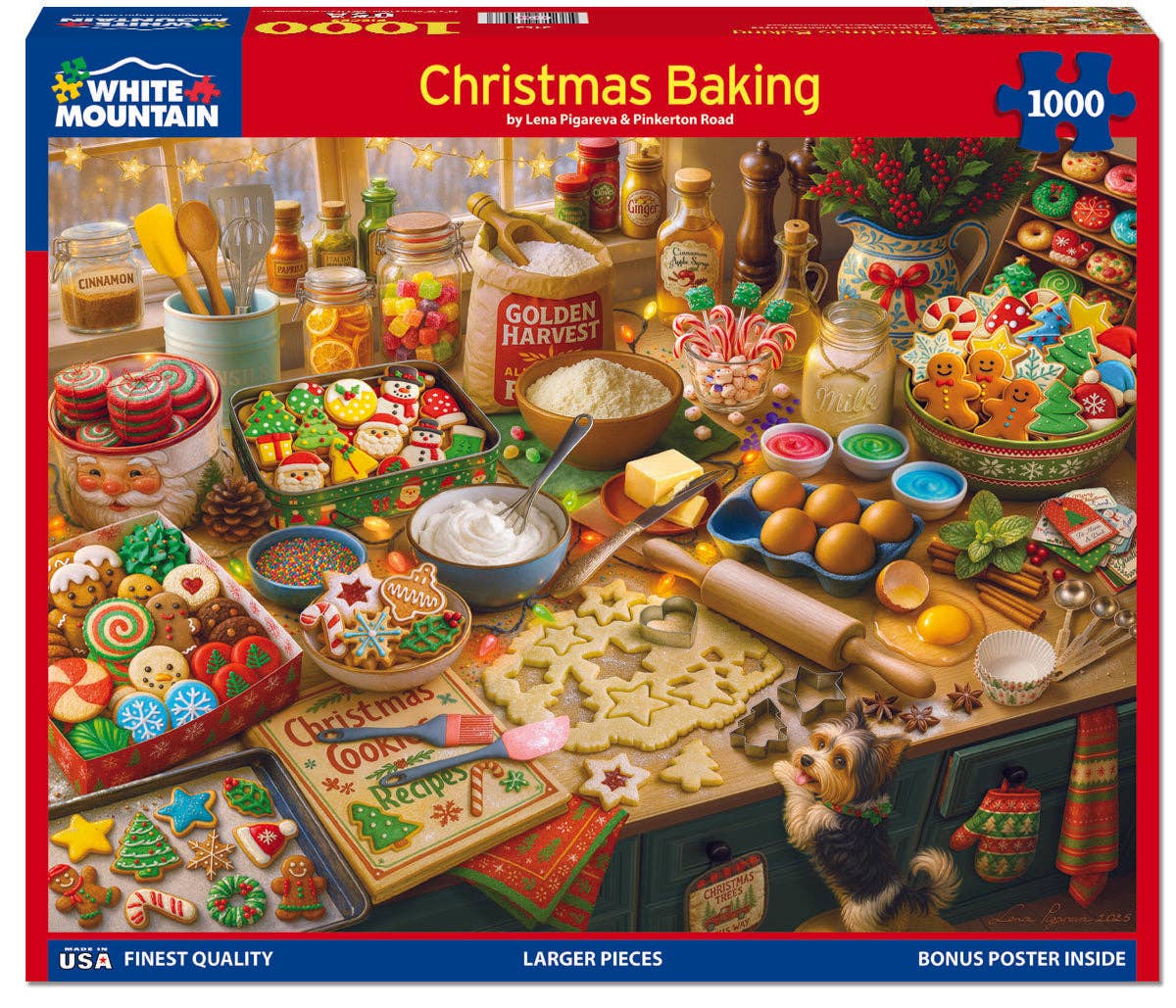 Christmas Baking - 1000 Piece Jigsaw Puzzle