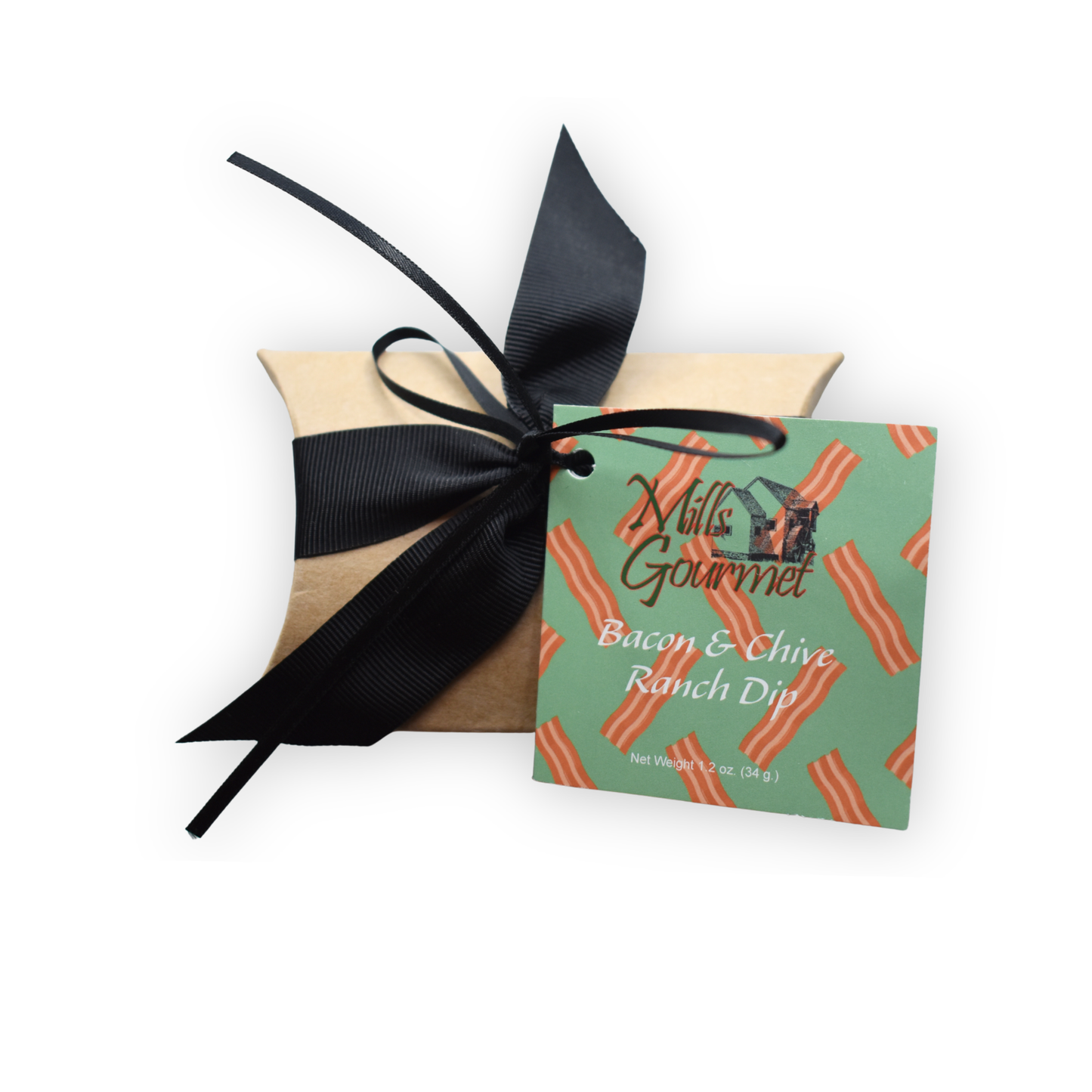 Mills Gourmet - Dip Mix - Bacon & Chive Ranch - 1.2 oz Kraft Pillow Box
