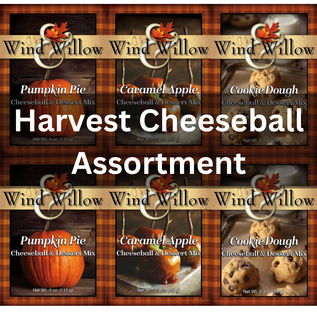 Wind & Willow - HARVEST Assortment Cheeseball (cs 12)