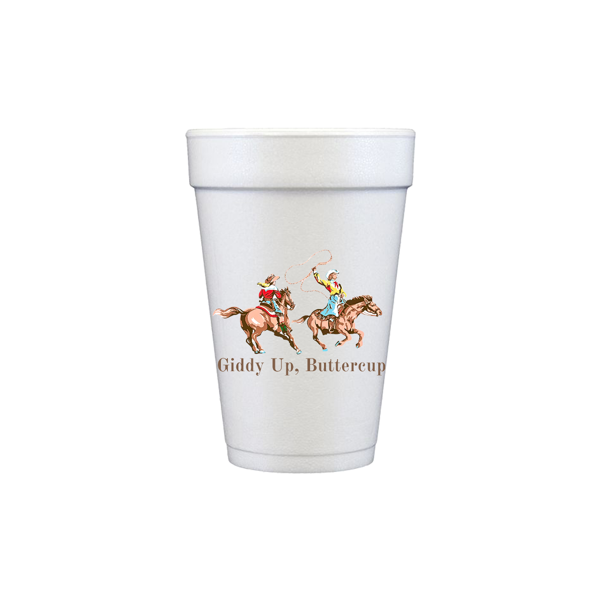 Kool Kups & Party Goods - Giddy Up, Buttercup