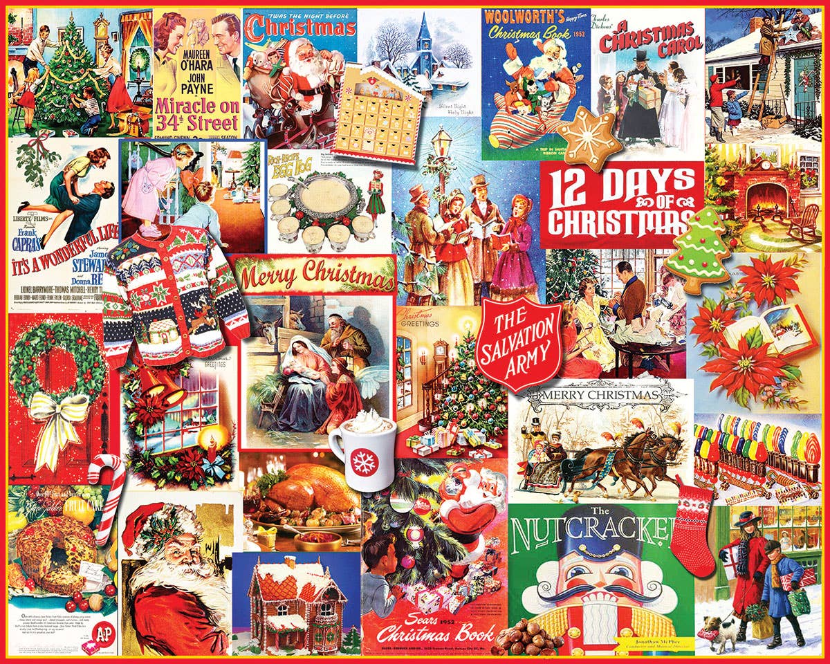 Celebrations of Christmas - 1000 Piece Jigsaw Puzz