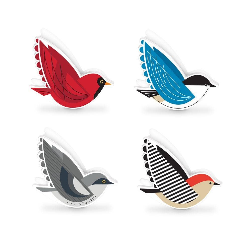 Fred & Friends - Tweet Treats - Bird Bag Clips - Set of 4