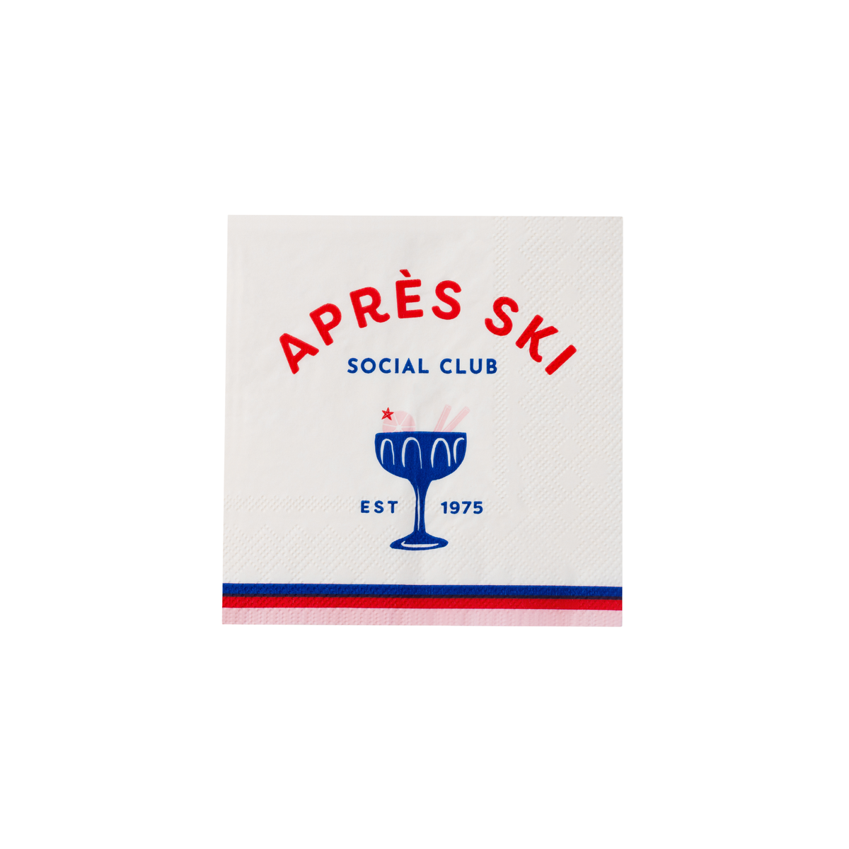 Apres Ski Winter Cocktail Napkins (Set of 20)