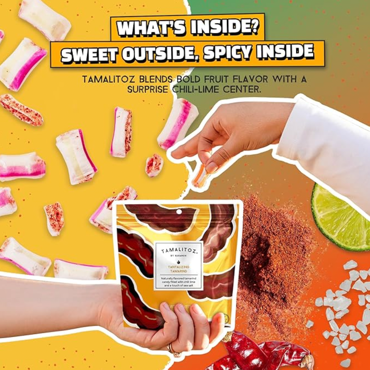 Sugarox Candy Studio LLC - TANTALIZING TAMARIND TAMALITOZ CANDY 12 CT