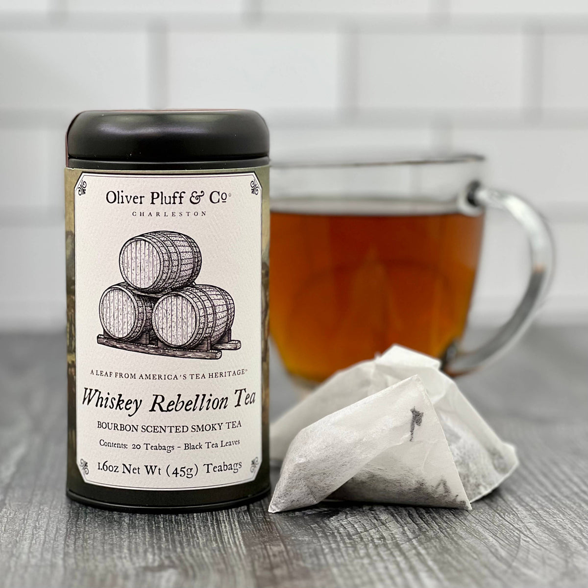 Whiskey Rebellion Tea Tin - 20 Teabags