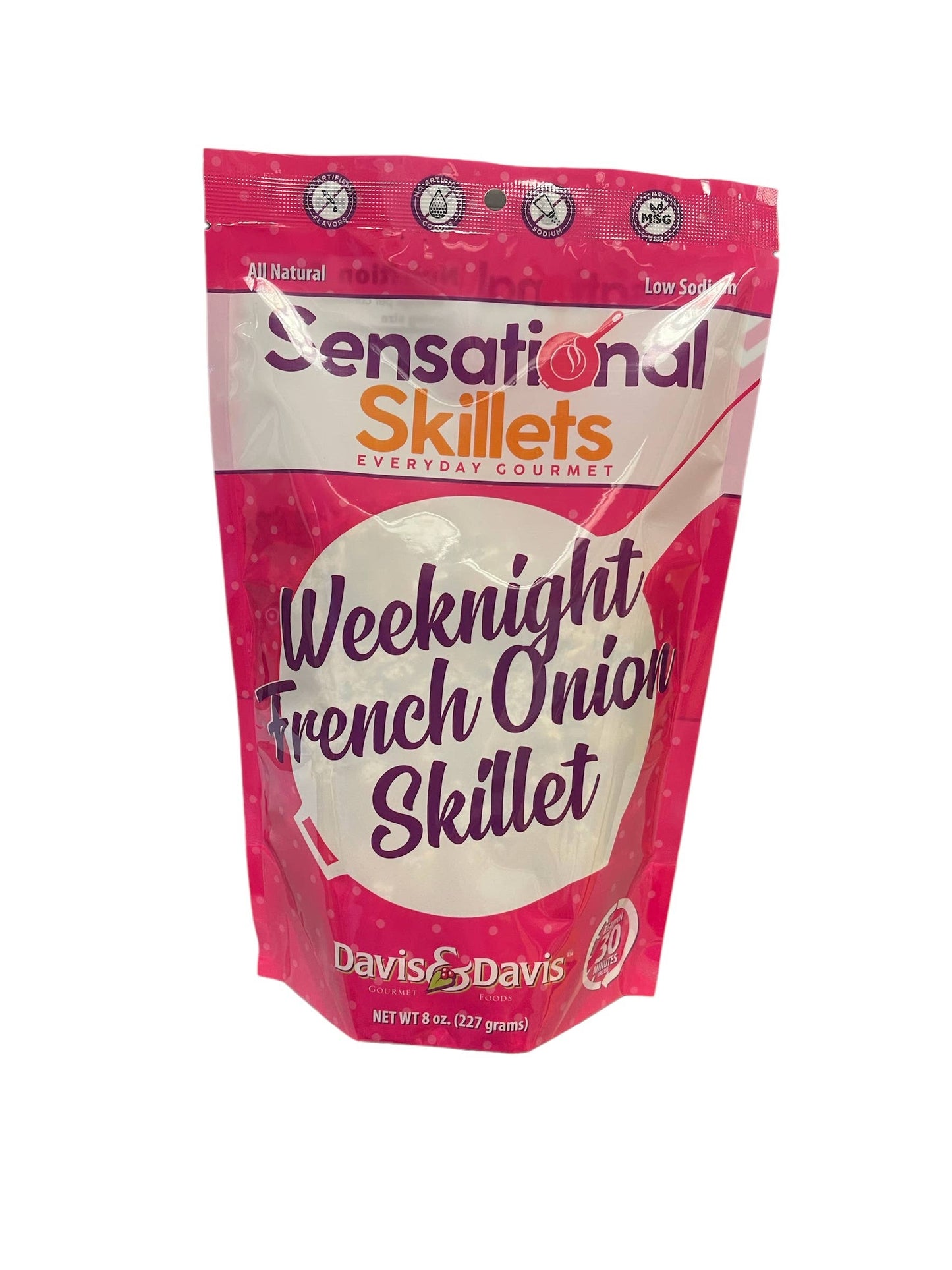 Davis & Davis Gourmet Foods - Weeknight French Onion Skillet meal Kit