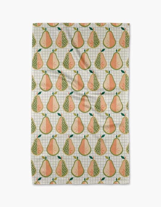 Geometry - Mod Pears Tea Towel