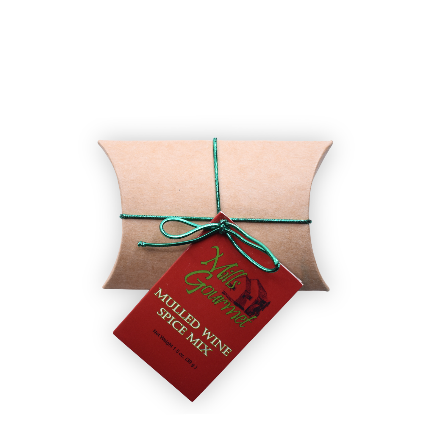Mills Gourmet - Mulled Wine Spice Mix - 1 Bottle - 1.5 oz Kraft Pillow Box