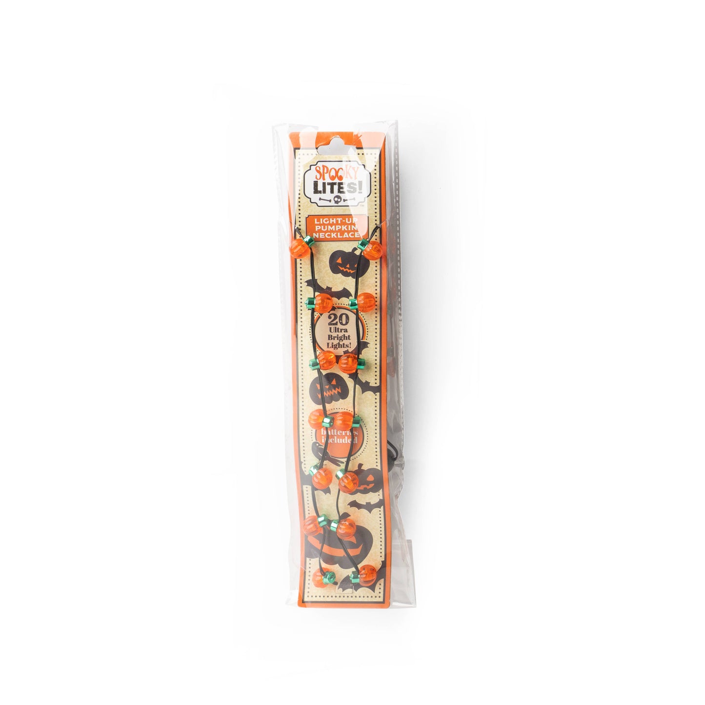 DM Merchandising - New Losta Light Pumpkin Necklace w/ 20 lights