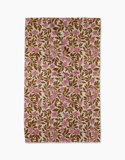 Geometry - Floral Meadow Tea Towel