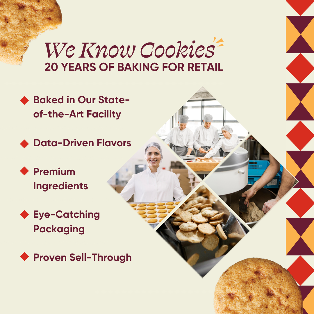 Salted Caramel Cookies | Thin & Crispy | Gift & Cafe 5oz