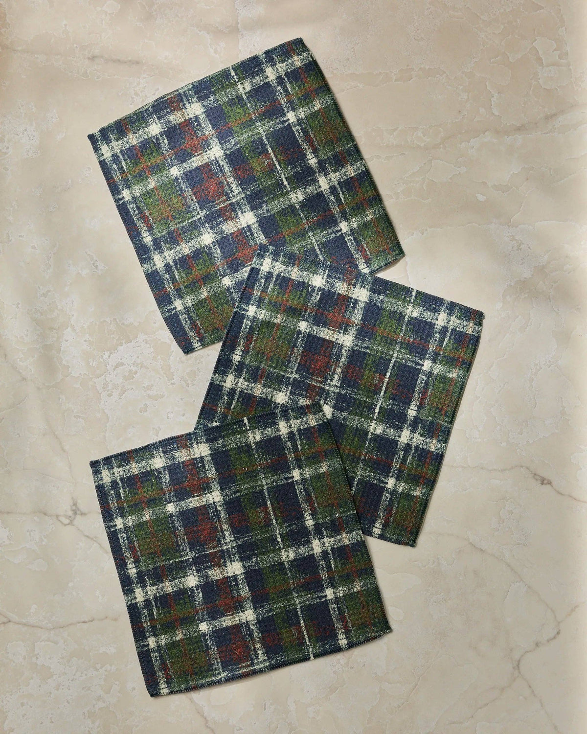 Homestead Plaid Dishcloth Set - Holiday 2026