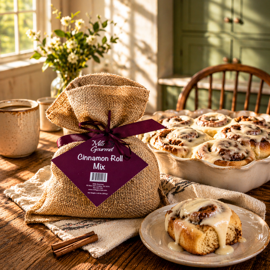 Cinnamon Roll Mix - 12 Rolls - 1.5 lb Burlap Bag