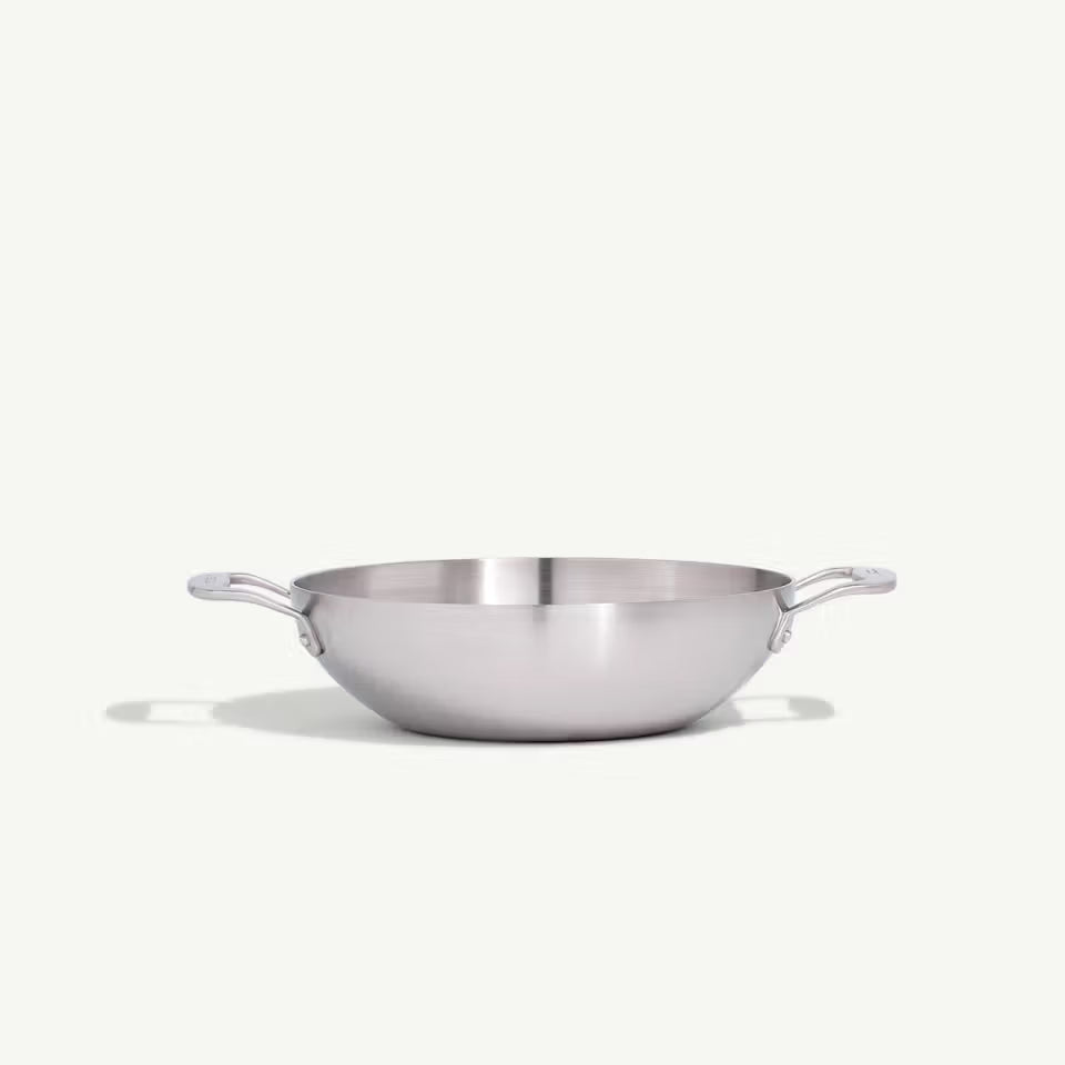 Stainless Steel Kadai 3 Quarts