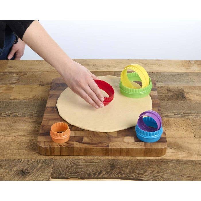Mrs. Anderson's Baking Double-Sided Cutter, Set Of 6