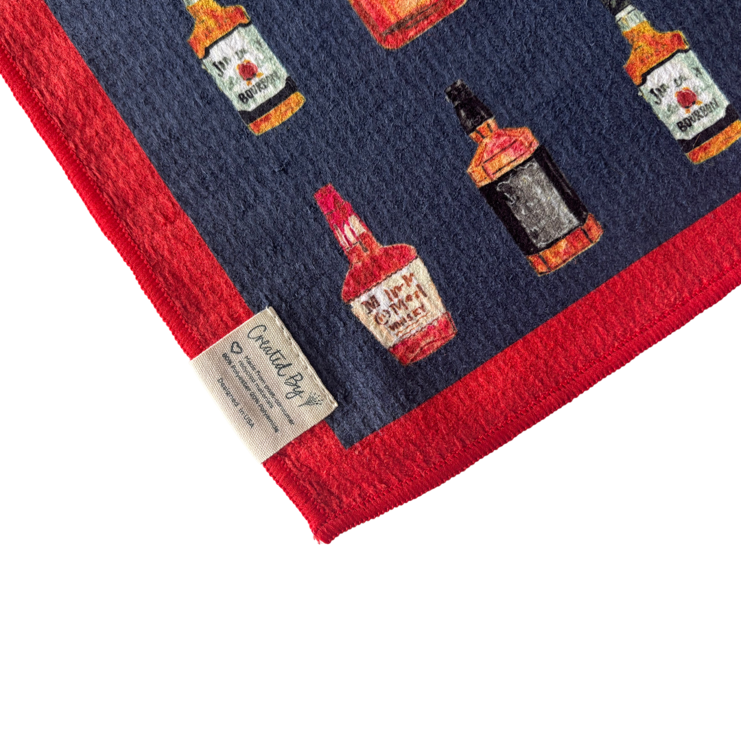 Bourbon Trail Double Sided Tea Towel